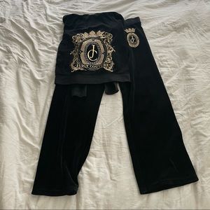 Black Juicy Couture Tracksuit